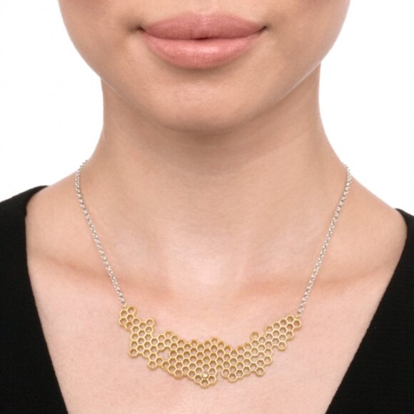 Mignon Faget Hive Collection Honeycomb Necklace - Picture 7 of 7